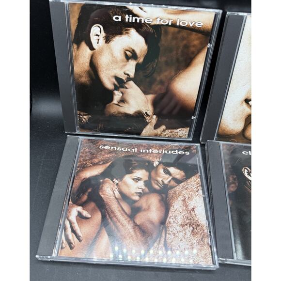 Lot of 4 Vtg Music CD's Classical Love Sensual Forbidden Love Excellent! -D - Picture 3 of 7